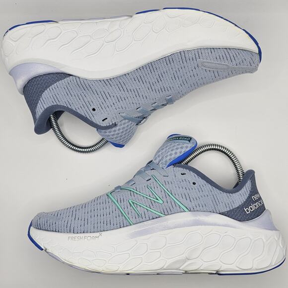 New Balance Fesh Foam X Kaiha Road v1 Artic Light Grey Mint Womens 6.5 B Shoes - Picture 9 of 11